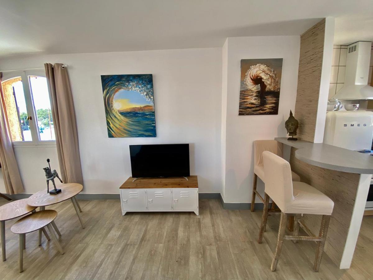 Marinesappartement-2Min Plage, Acces Direct Port Cogolin Eksteriør billede